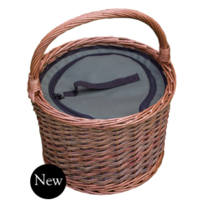 Round Cool Picnic Basket