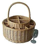 420 dia x 180 mm (440 mm with handle) Garden Party Basket