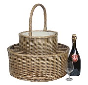 460 dia x 210mm (520mm with handle) Chilled Garden Party Basket