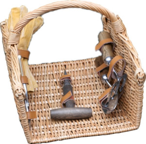Deluxe Garden Tool Basket