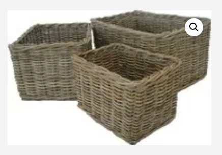 Log Baskets for the Winter