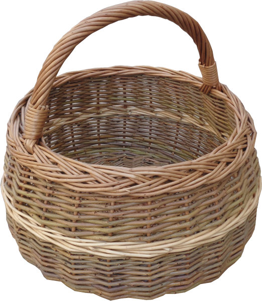 child's small wicker basket